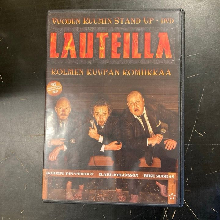 Lauteilla - vuoden kuumin stand up DVD (VG+/M-) -komedia-